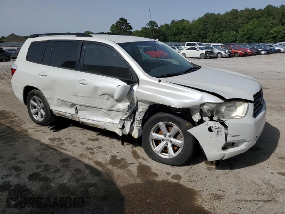 2009 Toyota Highlander with VIN JTEDS41AX92092841, listed as a Copart auction lot 57097315 with 145,089 mi miles and Salvage title. Bid and sale history available at DreamBid. Image 4.