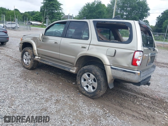 2002 Toyota 4Runner SR5 z VIN JT3HN86R729076942, wystawiony jako IAAI lot #42351615 z przebiegiem 372 093 mil mil oraz . Historia ofert i sprzedaży dostępna na DreamBid. Obrazek 3.