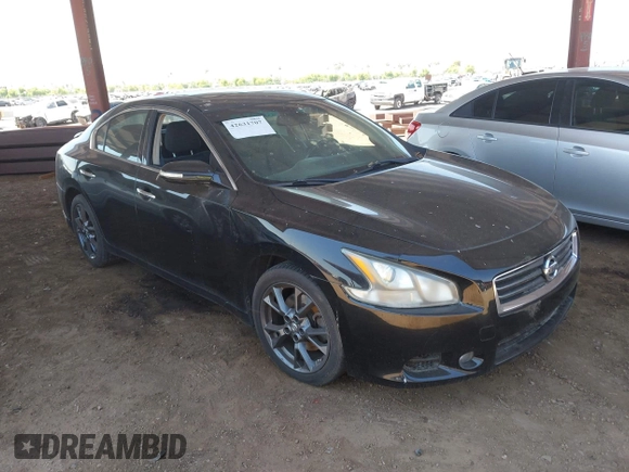 2012 Nissan Maxima S with VIN 1N4AA5AP7CC870086, listed as a IAAI auction lot 42631707 with 168,420 mi miles and . Bid and sale history available at DreamBid. Image 1.