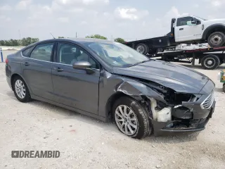 2017 Ford Fusion S with VIN 3FA6P0G73HR397956, listed as a Copart auction lot 54741335 with 41,954 mi miles and Salvage Title. Bid and sale history available at DreamBid. Image 4.