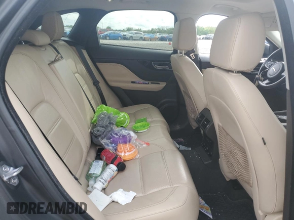 2017 Jaguar F-Pace 35t Prestige with VIN SADCK2BV9HA098225, listed as a Copart auction lot 53854695 with 68,874 mi miles and Salvage title. Bid and sale history available at DreamBid. Image 11.