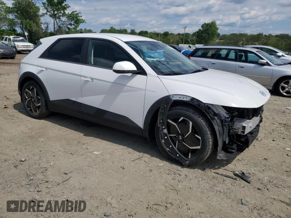 2022 Hyundai Ioniq 5 SEL with VIN KM8KNDAF9NU065218, listed as a Copart auction lot 56224315 with 33,789 mi miles and Salvage title. Bid and sale history available at DreamBid. Image 4.