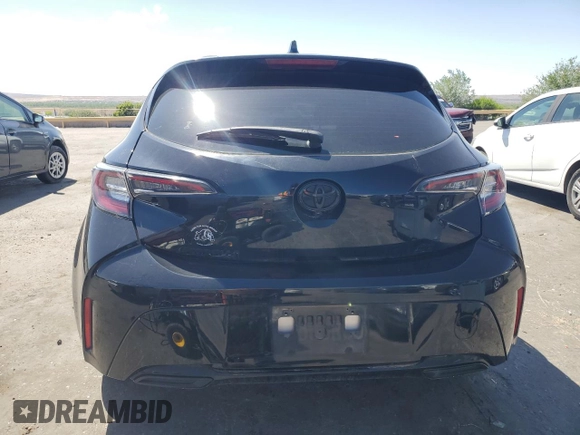 2022 Toyota Corolla Hatchback SE with VIN JTND4MBE6N3184979, listed as a Copart auction lot 54800675 with 61,274 mi miles and Salvage Title. Bid and sale history available at carsss.com. Image 6.
