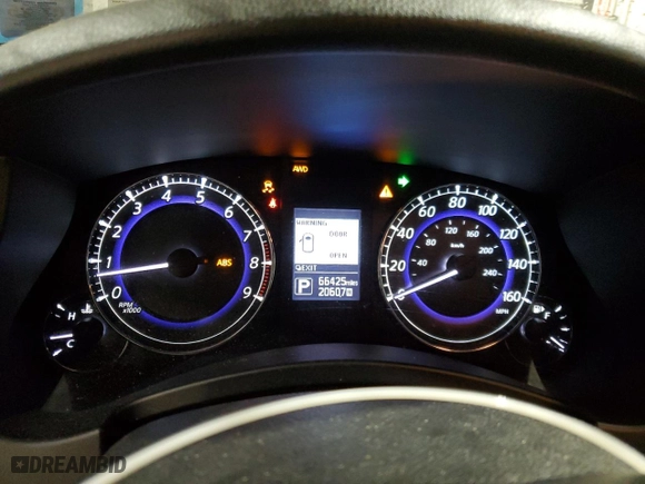 2017 Infiniti QX50 with VIN JN1BJ0RR1HM414077, listed as a Copart auction lot 51572125 with 66,425 mi miles and Salvage Title. Bid and sale history available at carsss.com. Image 9.