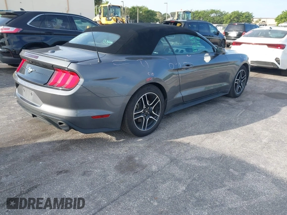 2022 Ford Mustang EcoBoost with VIN 1FATP8UH5N5104538, listed as a IAAI auction lot 41614049 with 60,129 mi miles. Bid and sale history available at carsss.com. Image 4.