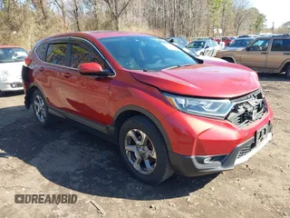 2018 Honda CR-V EX with VIN 2HKRW2H57JH604764, listed as a IAAI auction lot 41935099 with 156,459 mi miles and . Bid and sale history available at DreamBid. Image 1.
