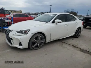 2018 Lexus IS with VIN JTHBA1D27J5066202, listed as a Copart auction lot 48615465 with 59,525 mi miles and Salvage Title. Bid and sale history available at carsss.com. Image 1.
