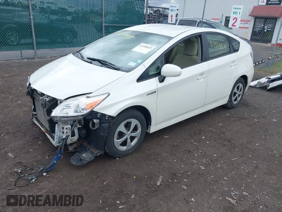 2012 Toyota Prius One with VIN JTDKN3DU4C1601824, listed as a IAAI auction lot 41950455 with 142,068 mi miles and . Bid and sale history available at DreamBid. Image 2.