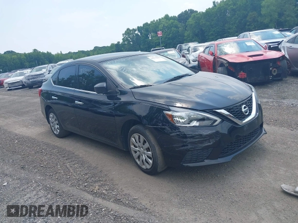 2017 Nissan Sentra SV with VIN 3N1AB7AP4HL716145, listed as a IAAI auction lot 38375506 with 72,643 mi miles and . Bid and sale history available at DreamBid. Image 1.