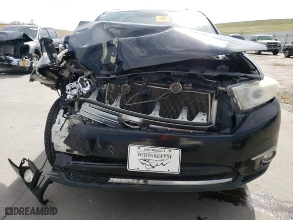 2012 Toyota Highlander with VIN 5TDBK3EH9CS124319, listed as a Copart auction lot 51845505 with 139,933 mi miles and Salvage Title. Bid and sale history available at carsss.com. Image 5.