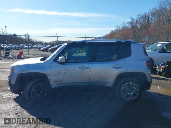 2017 Jeep Renegade Limited с VIN ZACCJBDB7HPE87317, выставлен на аукционе IAAI как лот 41853098 с пробегом 88 638 миль миль и . История ставок и продаж доступна на DreamBid. Изображение 14.