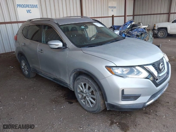 2017 Nissan Rogue S with VIN KNMAT2MT4HP550008, listed as a IAAI auction lot 41896542 with 127,757 mi miles. Bid and sale history available at carsss.com. Image 1.