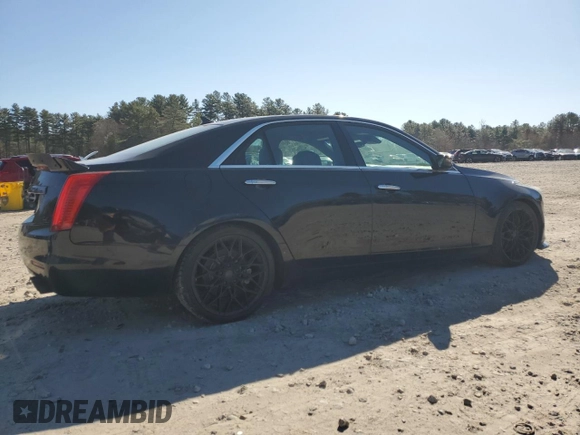 2014 Cadillac CTS Vsport Premium RWD with VIN 1G6AV5S85E0161878, listed as a Copart auction lot 53423935 with 128,233 mi miles and Clean Title. Bid and sale history available at carsss.com. Image 3.