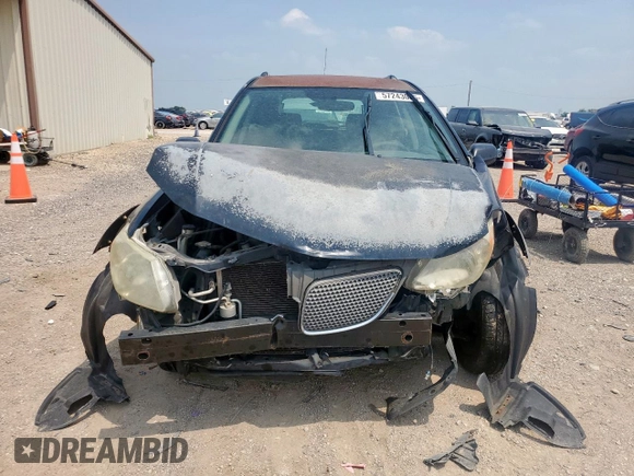 2005 Pontiac Vibe with VIN 5Y2SL63895Z455243, listed as a Copart auction lot 57243005 with 206,276 mi miles and Salvage title. Bid and sale history available at DreamBid. Image 5.