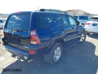 2005 Toyota 4Runner SR5 with VIN JTEBU14R958049116, listed as a IAAI auction lot 41755744 with 124,132 mi miles. Bid and sale history available at carsss.com. Image 4.