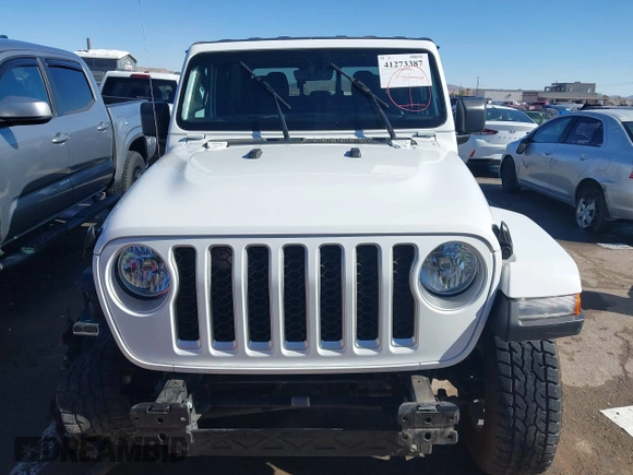 2023 Jeep Gladiator Overland с VIN 1C6HJTFGXPL539988, выставлен на аукционе IAAI как лот 41273387 с пробегом 43 555 миль миль и . История ставок и продаж доступна на DreamBid. Изображение 12.