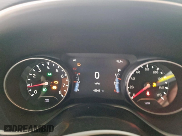 2021 Jeep Compass 80th Anniversary с VIN 3C4NJDEB7MT513520, выставлен на аукционе Copart как лот 57634195 с пробегом 45 243 миль миль и Списание • Salvage title. История ставок и продаж доступна на DreamBid. Изображение 9.