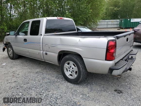 2005 Chevrolet Silverado 1500 LS z VIN 2GCEC19TX51195066, wystawiony jako Copart lot #56868765 z przebiegiem 162 105 mil mil oraz Czysty tytuł • Clean title. Historia ofert i sprzedaży dostępna na DreamBid. Obrazek 2.