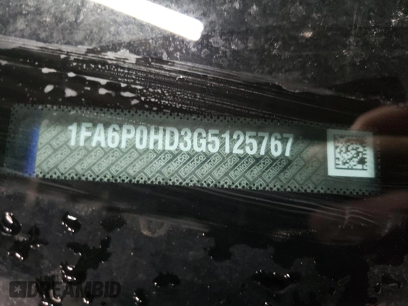 2016 Ford Fusion SE with VIN 1FA6P0HD3G5125767, listed as a Copart auction lot 47531625 with 110,988 mi miles and Salvage Title. Bid and sale history available at carsss.com. Image 12.