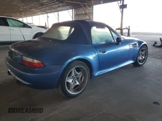 1999 BMW Z3 M Roadster z VIN WBSCK9339XLC89336, wystawiony jako Copart lot #68854114 z przebiegiem 158 231 mil mil oraz Szkoda całkowita • Salvage title. Historia ofert i sprzedaży dostępna na DreamBid. Obrazek 3.