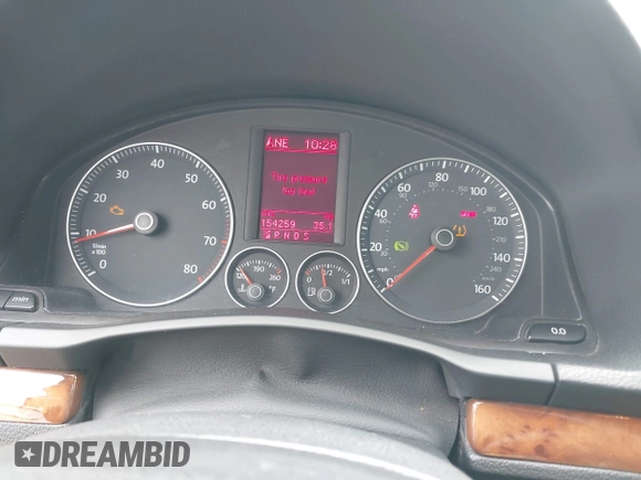 2009 Volkswagen Eos Lux с VIN WVWFA71F19V013973, выставлен на аукционе IAAI как лот 42529683 с пробегом 154 259 миль миль и . История ставок и продаж доступна на DreamBid. Изображение 7.