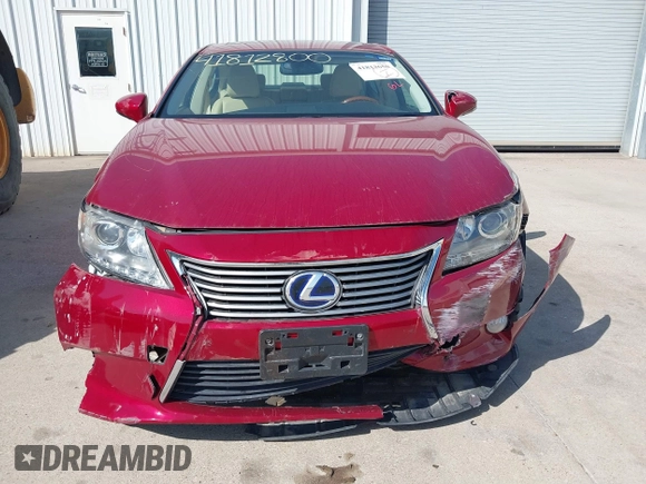 2013 Lexus ES 300h with VIN JTHBW1GG4D2001466, listed as a IAAI auction lot 41812800 with 110,662 mi miles and . Bid and sale history available at DreamBid. Image 12.