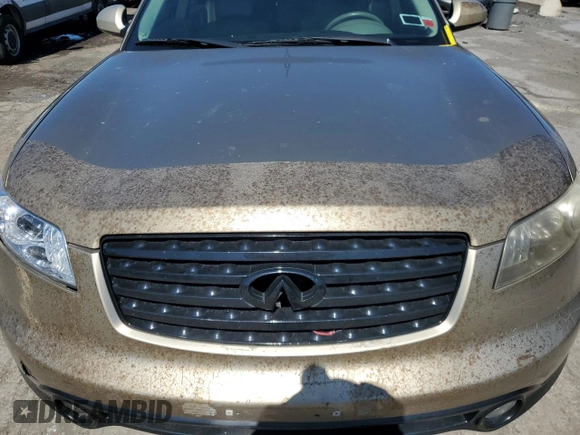 2005 Infiniti FX z VIN JNRAS08W15X203761, wystawiony jako Copart lot #51369915 z przebiegiem 149 513 mil mil oraz Czysty tytuł • Clean title. Historia ofert i sprzedaży dostępna na DreamBid. Obrazek 12.