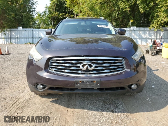 2011 Infiniti FX35 with VIN JN8AS1MW6BM733043, listed as a Copart auction lot 71278394 with 234,964 mi miles and Salvage Title. Bid and sale history available at carsss.com. Image 5.