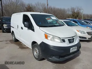 2017 Nissan NV200 Compact Cargo S with VIN 3N6CM0KN1HK718121, listed as a IAAI auction lot 41750406 with 95,249 mi miles. Bid and sale history available at carsss.com. Image 1.