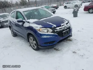 2016 Honda HR-V LX with VIN 3CZRU6H34GM752461, listed as a IAAI auction lot 41261095 with 139,400 mi miles. Bid and sale history available at carsss.com. Image 1.
