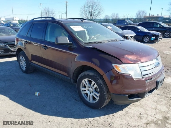 2009 Ford Edge SE with VIN 2FMDK36C59BA44324, listed as a IAAI auction lot 41585102 with 158,648 mi miles. Bid and sale history available at carsss.com. Image 1.