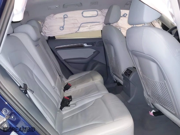2017 Audi Q5 Premium with VIN WA1C2AFP0HA017253, listed as a IAAI auction lot 41387501 with 67,593 mi miles. Bid and sale history available at carsss.com. Image 8.