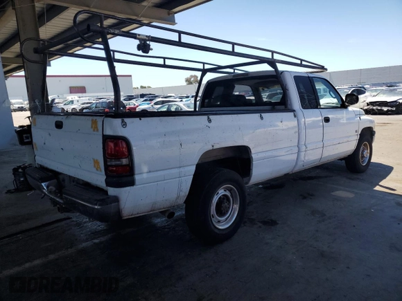1999 Dodge 2500 with VIN 1B7KC23Z4XJ536878, listed as a Copart auction lot 58266615 with 199,434 mi miles and Clean title. Bid and sale history available at DreamBid. Image 3.