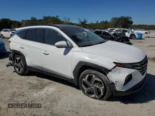 2023 Hyundai Tucson Limited with VIN 5NMJECAE2PH249024, listed as a Copart auction lot 49394595 with 43,451 mi miles and Salvage Title. Bid and sale history available at carsss.com. Image 4.
