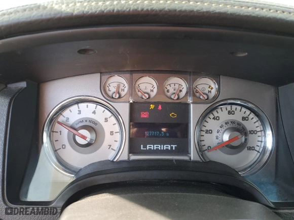 2009 Ford F-150 XL with VIN 1FTPW14V09FA23894, listed as a Copart auction lot 46870085 with 127,717 mi miles and Clean Title. Bid and sale history available at carsss.com. Image 9.