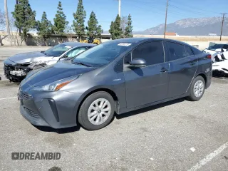 2022 Toyota Prius L Eco with VIN JTDKAMFU5N3165944, listed as a Copart auction lot 49791275 with 80,385 mi miles and Salvage Title. Bid and sale history available at DreamBid. Image 1.