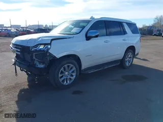 2023 Chevrolet Tahoe Premier with VIN 1GNSKSKDXPR294972, listed as a IAAI auction lot 41648292 with 50,561 mi miles. Bid and sale history available at carsss.com. Image 18.