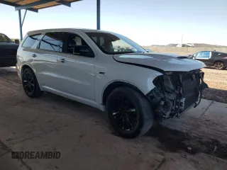 2018 Dodge Durango R/T with VIN 1C4SDHCT6JC205534, listed as a Copart auction lot 48464025 with 110,299 mi miles and Salvage title. Bid and sale history available at DreamBid. Image 4.