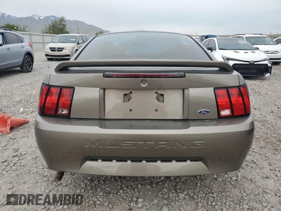 2001 Ford Mustang Standard with VIN 1FAFP40421F193076, listed as a Copart auction lot 57353585 with Not provided miles and Clean title. Bid and sale history available at DreamBid. Image 6.