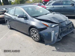 2019 Toyota Prius LE with VIN JTDL9RFUXK3005094, listed as a IAAI auction lot 41948749 with 98,156 mi miles and . Bid and sale history available at DreamBid. Image 1.