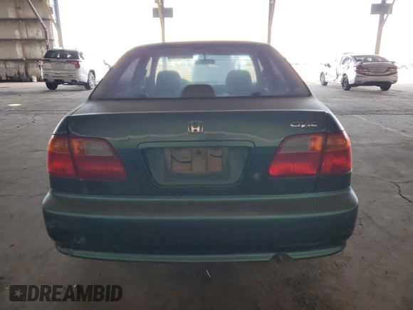 2000 Honda Civic VP z VIN 2HGEJ6612YH559659, wystawiony jako Copart lot #42545185 z przebiegiem 220 343 mil mil oraz Czysty tytuł • Clean title. Historia ofert i sprzedaży dostępna na DreamBid. Obrazek 6.