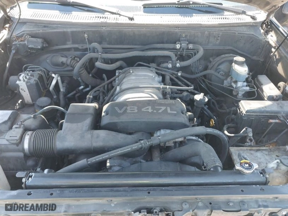 2002 Toyota Sequoia Limited with VIN 5TDZT38AX2S091954, listed as a IAAI auction lot 42035632 with 206,969 mi miles. Bid and sale history available at carsss.com. Image 10.