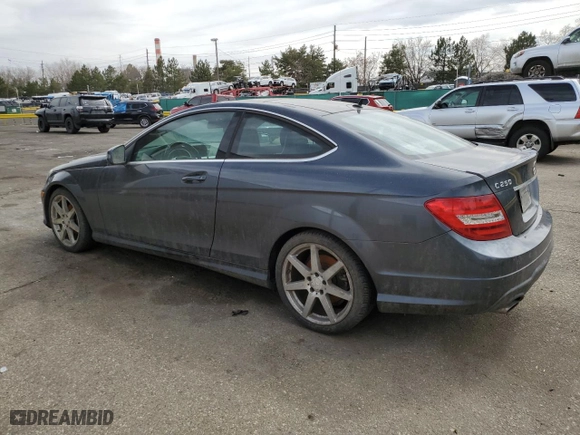 2013 Mercedes-Benz C-Class C 250 with VIN WDDGJ4HBXDG017447, listed as a Copart auction lot 50173635 with 160,870 mi miles and Clean Title. Bid and sale history available at carsss.com. Image 2.