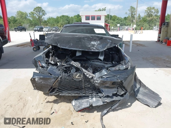 2019 Lexus IS with VIN JTHC81D29K5035258, listed as a IAAI auction lot 41907785 with 51,201 mi miles. Bid and sale history available at carsss.com. Image 13.