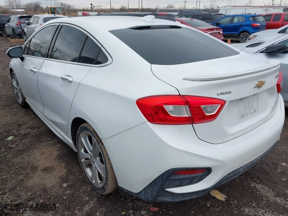 2016 Chevrolet Cruze Premier with VIN 1G1BG5SM5G7252161, listed as a IAAI auction lot 41716574 with 91,418 mi miles. Bid and sale history available at carsss.com. Image 3.