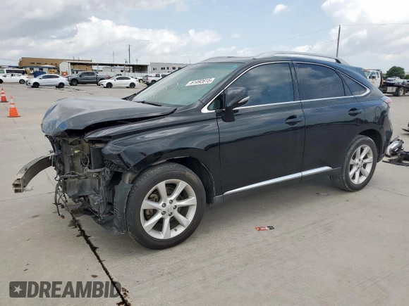 2011 Lexus RX 350 with VIN 2T2ZK1BA7BC057698, listed as a Copart auction lot 61492615 with 116,854 mi miles and Clean title. Bid and sale history available at DreamBid. Image 1.