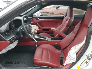 2021 Porsche 911 Turbo S with VIN WP0AD2A92MS257561, listed as a Copart auction lot 64519795 with 12,357 mi miles and Salvage title. Bid and sale history available at DreamBid. Image 7.