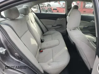 2014 Honda Civic Sedan LX with VIN 19XFB2F5XEE033640, listed as a Copart auction lot 87675445 with 120,130 mi miles and Clean Title. Bid and sale history available at carsss.com. Image 10.