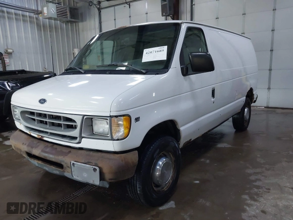 2002 Ford Econoline Cargo with VIN 1FTSE34L22HA51536, listed as a IAAI auction lot 42071689 with 280,951 mi miles and . Bid and sale history available at DreamBid. Image 2.