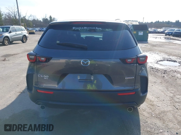 2023 Mazda CX-50 2.5 S Preferred Plus Package with VIN 7MMVABCM9PN127288, listed as a IAAI auction lot 41137735 with 13,961 mi miles. Bid and sale history available at carsss.com. Image 16.